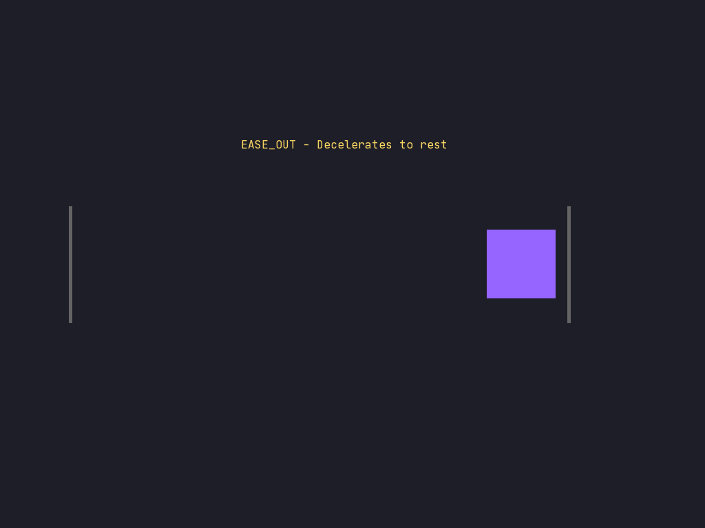 Animation Easing Ease Out preview