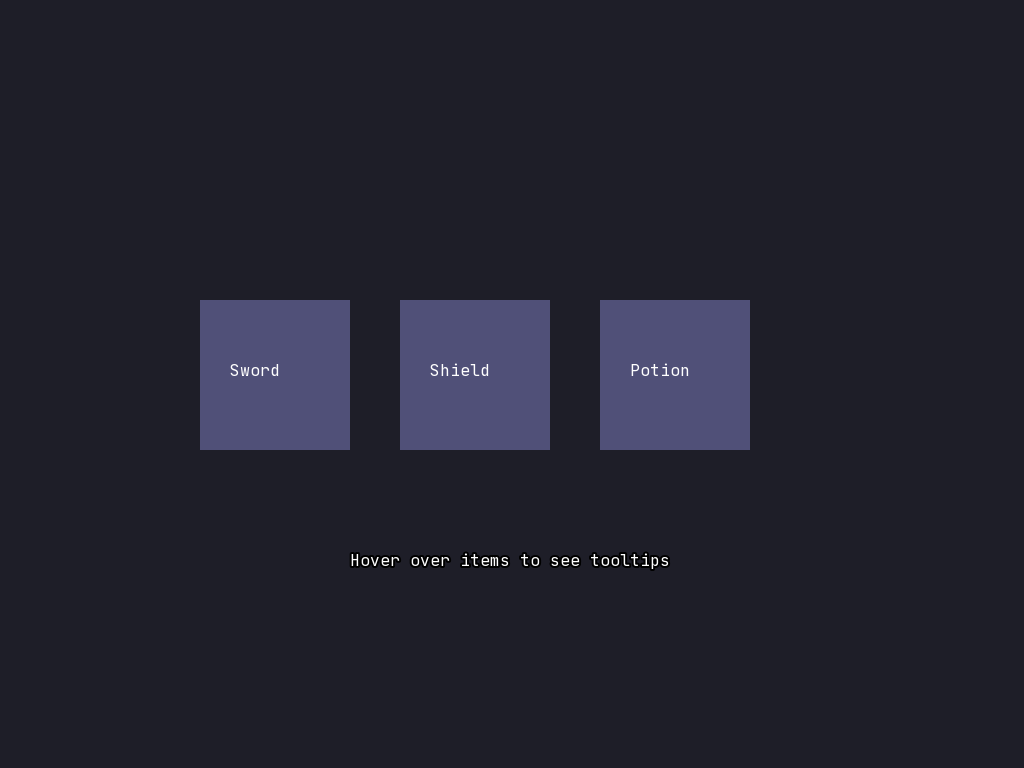 Ui Tooltip preview
