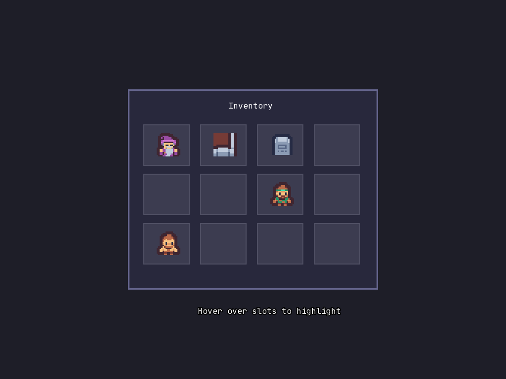 Game Inventory preview