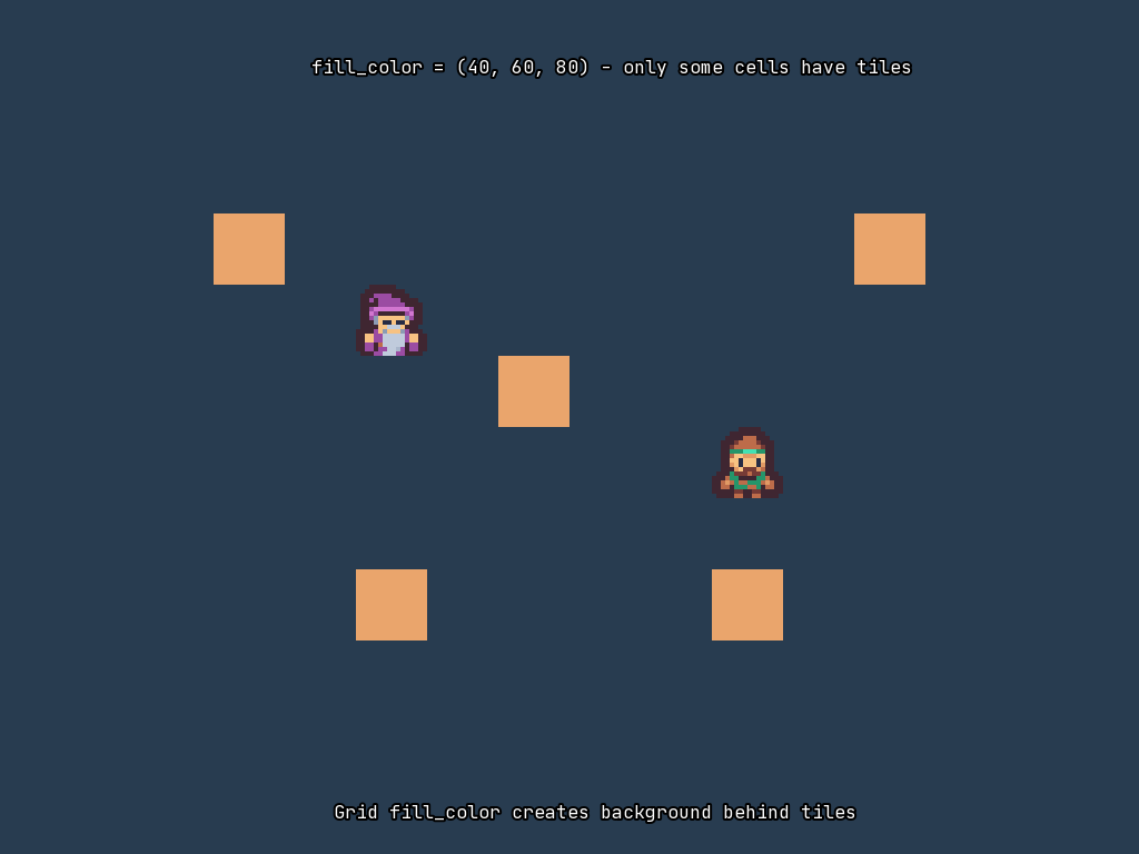 Grid Fill Color preview