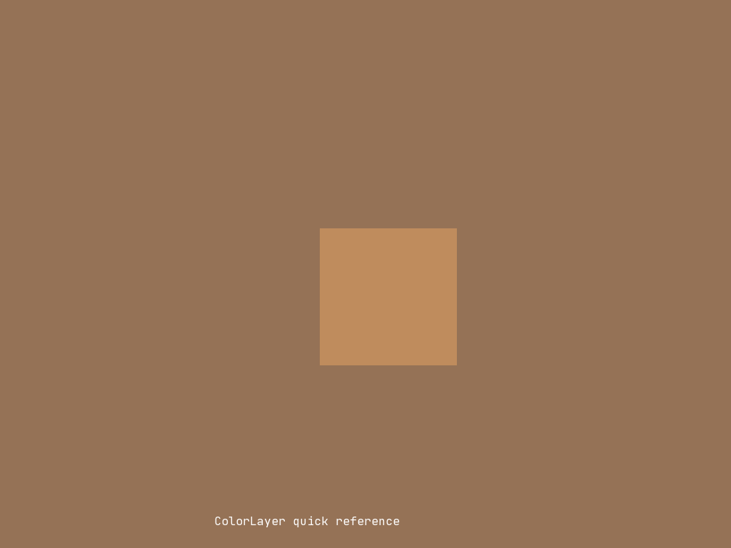 Colorlayer 1 preview