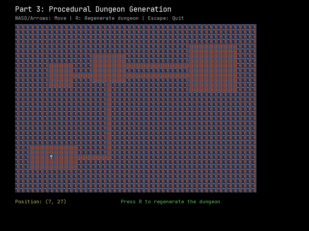 Part 03 Dungeon Generation preview