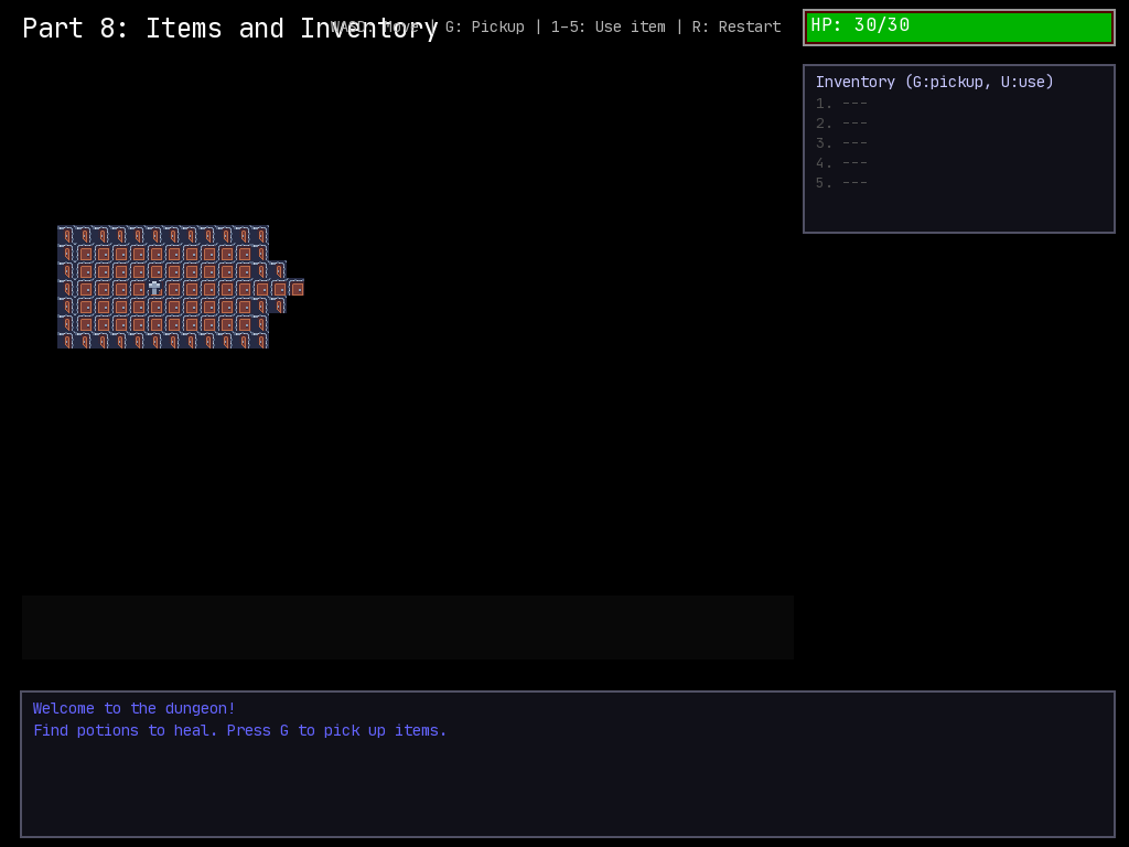 Part 08 Items preview