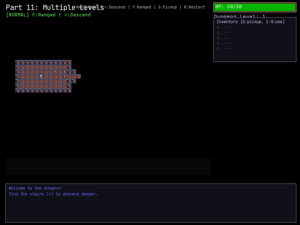 Part 11 Levels preview
