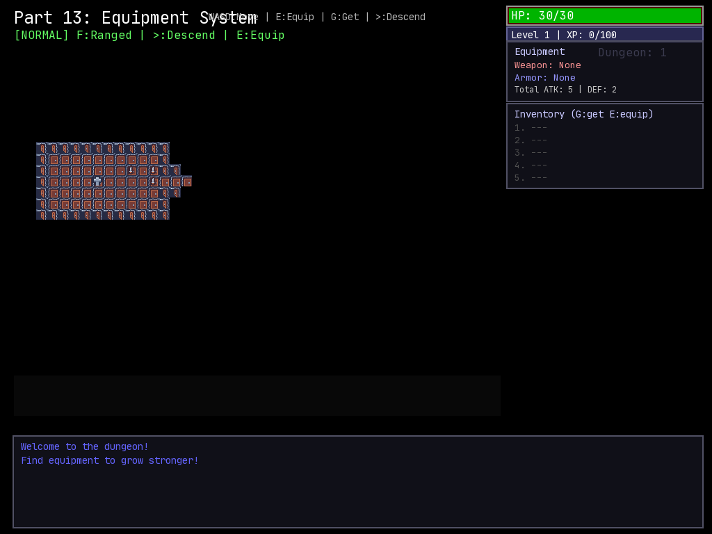Part 13 Equipment preview
